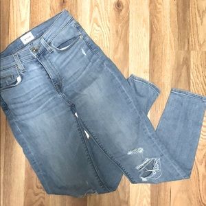 Hudson high rise skinny jeans size 25